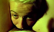 Amateur blonde PervyPixie chockes on her boyfriends' cock