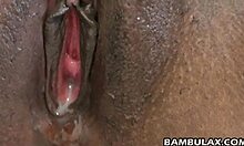 African teen girlfriend gets creampied after a wild fuck session