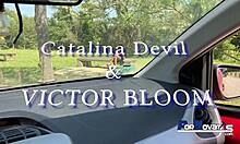 Koeta Catalina Devilsin latinalaisdebyyttin kuumuus tässä todellisessa kastingvideossa